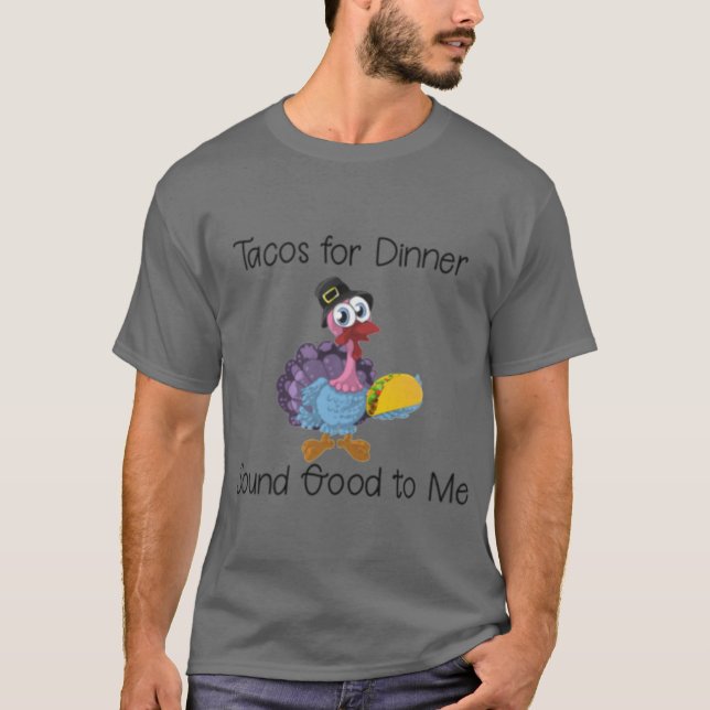 Funny Thanksgiving Day Apparel and Gear Turkey wit T-Shirt (Front)