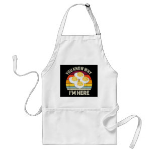 Funny Thanksgiving Deviled Eggs You Know Why I'm H Adult Apron