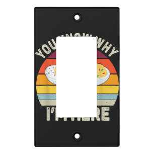 Funny Thanksgiving Deviled Eggs You Know Why I'm H Light Switch Cover