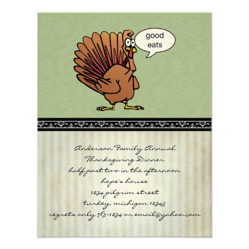 Funny Thanksgiving Dinner Invitations 9