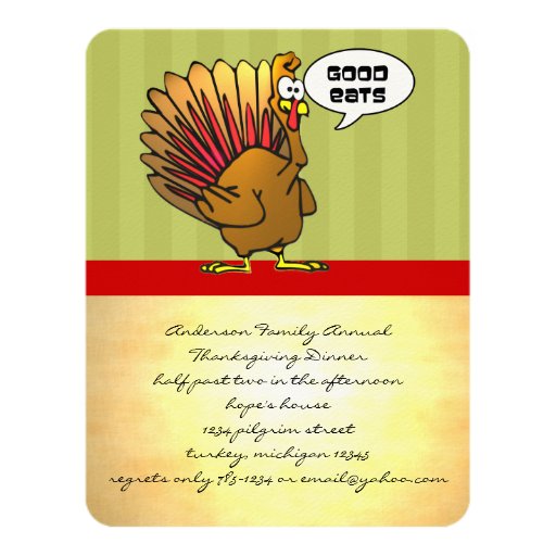 Thanksgiving Dinner Invitations Ideas 3