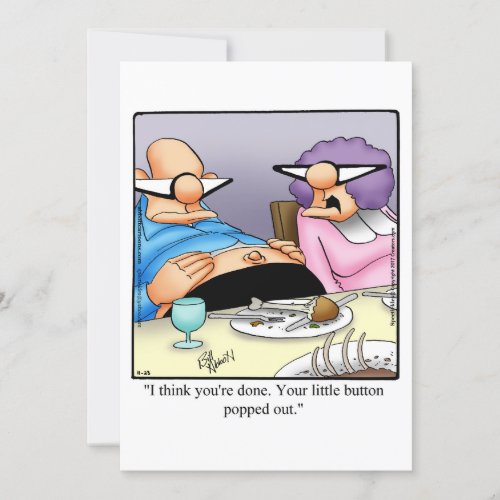 Funny Thanksgiving Dinner Invitations