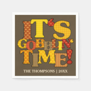 Funny Thanksgiving Dinner Napkins