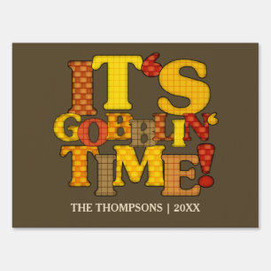 Funny Thanksgiving Dinner Sign