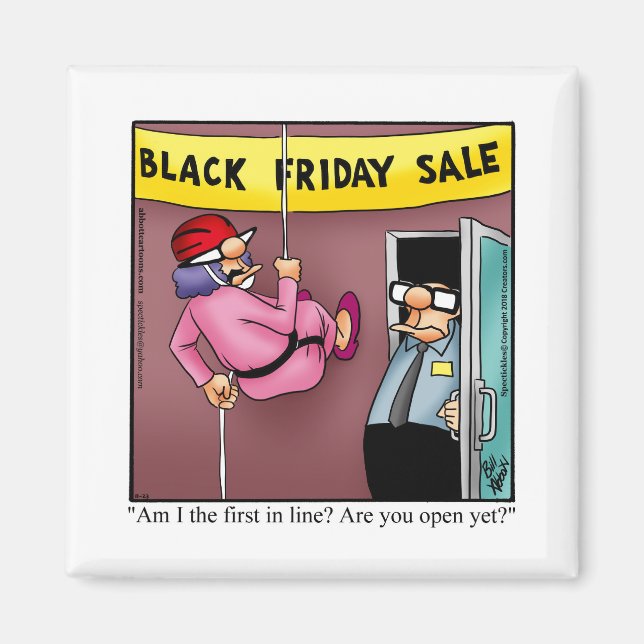 Funny Thanksgiving  Favor Magnet (Front)