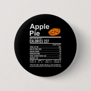 Funny Thanksgiving Food Apparel, E Nutrition Facts Button