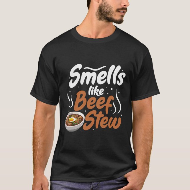 Funny Thanksgiving Food Fans Meme Beef Stew  T-Shirt (Front)