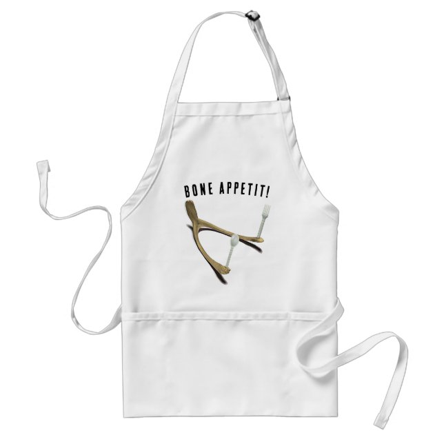 Funny Thanksgiving Gift Adult Apron (Front)
