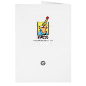 Funny Thanksgiving Greeting Card (Back)