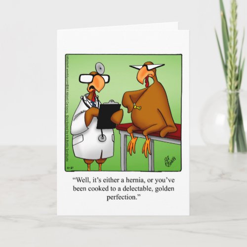 Funny Thanksgiving Greeting Card Spectickles