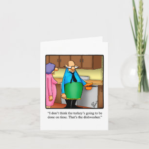 Funny Thanksgiving Greeting Card "Spectickles"