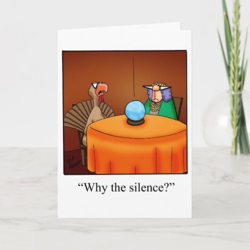 Funny Thanksgiving Greeting Card Spectickles