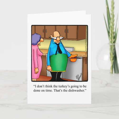 Funny Thanksgiving Greeting Card Spectickles