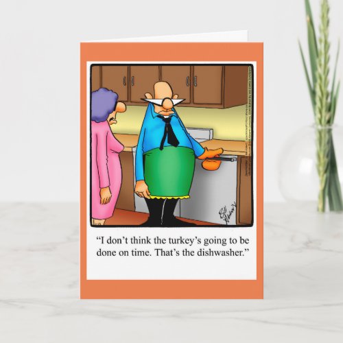 Funny Thanksgiving Greeting Card Spectickles