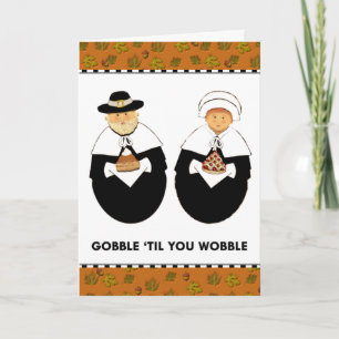 Funny Thanksgiving Holiday Card