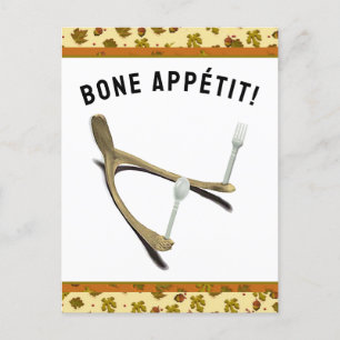 Funny Thanksgiving Holiday Postcard