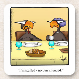 Funny Thanksgiving Humor Coaster Gift