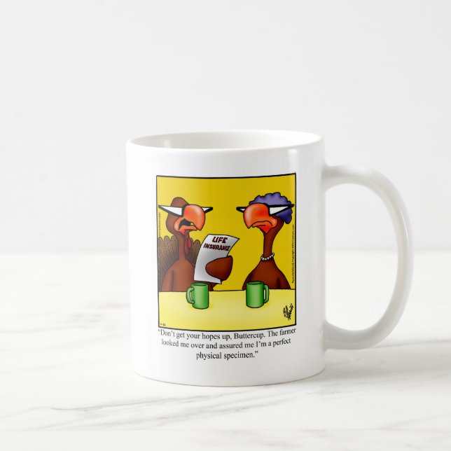 Funny Thanksgiving Humor Coffee Mug (Right)