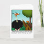 Funny Thanksgiving Humor Greeting Card