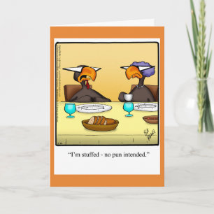 Funny Thanksgiving Humor Greeting Card Spectickles
