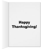 Funny Thanksgiving Humor Greeting Card Spectickles (Inside (Right))