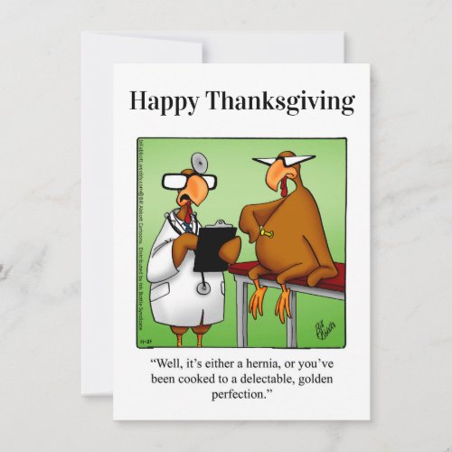Funny Thanksgiving  Humor Invitations