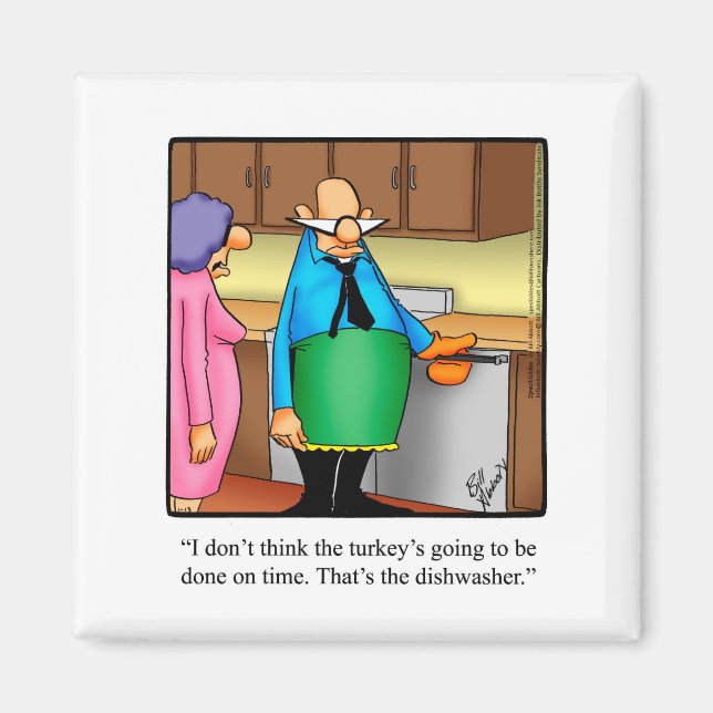 Funny Thanksgiving Humor Magnet (Front)