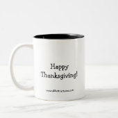 Funny Thanksgiving Humor Mug Gift (Left)