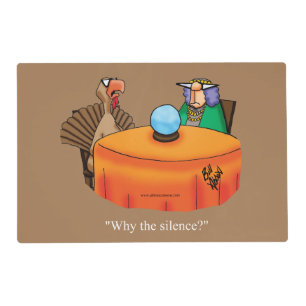Funny Thanksgiving Humor  Placemat