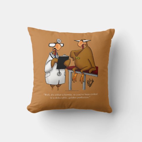 Funny Thanksgiving Humor Throw Pillow Gift