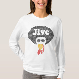 Funny Thanksgiving Jive Gift Vintage Distressed Tu T-Shirt