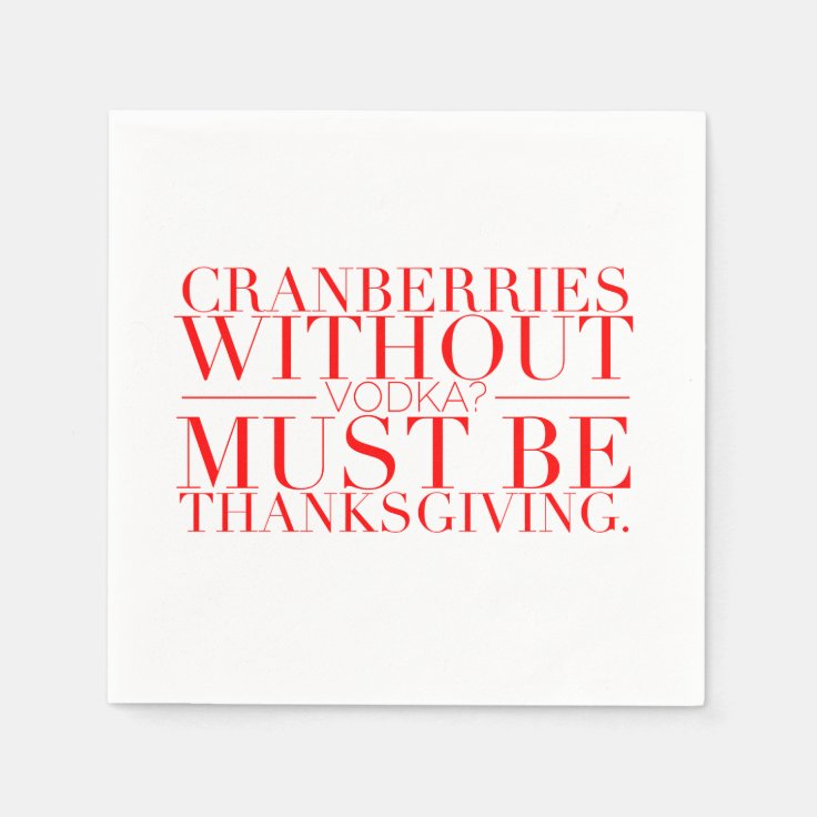 Funny Thanksgiving Napkins Zazzle