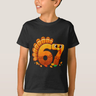 Funny Thanksgiving Outfit Kids Toddler Boys Men 67 T-Shirt