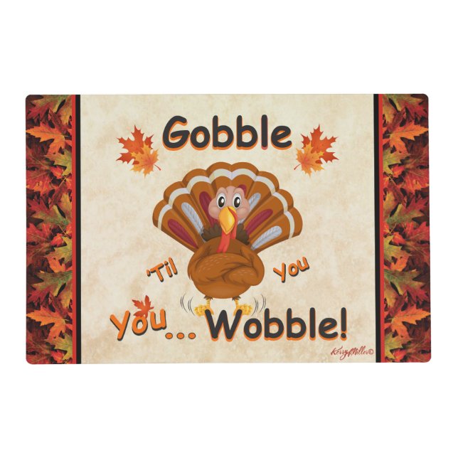 Funny Thanksgiving Placemat (Front)