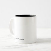 Funny Thanksgiving Religious Freedom & Real Estate Two-Tone Coffee Mug (Front Left)