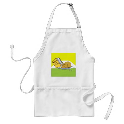 Funny Thanksgiving Roast Turkey Dinner Cartoon Adult Apron