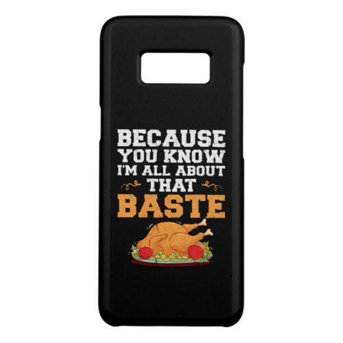 Funny Thanksgiving Turkey Day Costume Gift Case_Mate Samsung Galaxy S8 Case