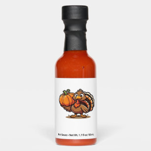 Funny Thanksgiving Turkey Design  Family Holiday M Hot Sauces