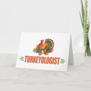 Funny Thanksgiving Turkey Holiday Card