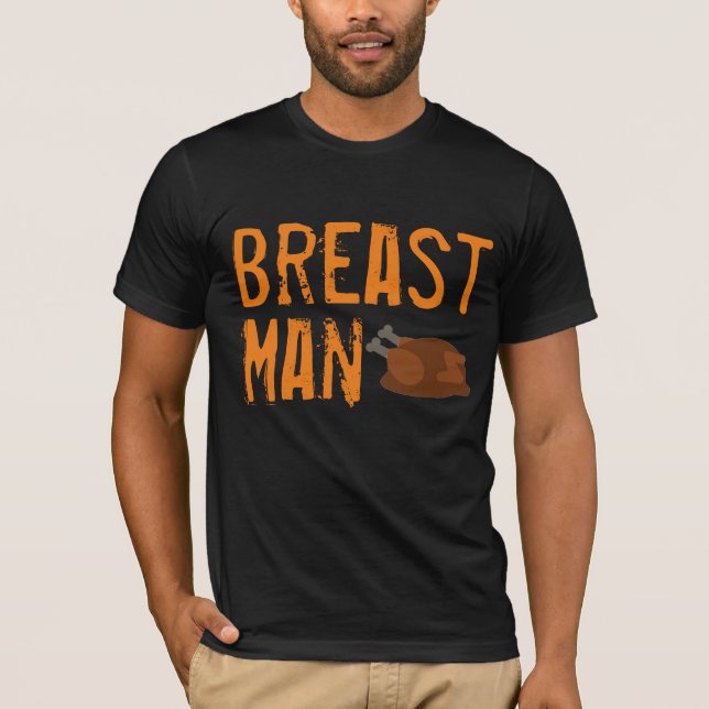 Funny Thanksgiving Turkey Holiday T-Shirt (Front)