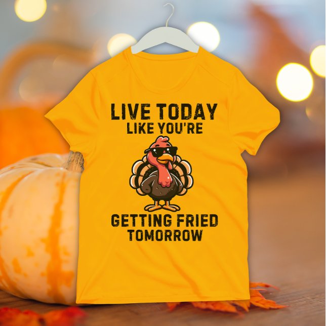 Funny Thanksgiving Turkey Joke T-Shirt (Creator Uploaded)