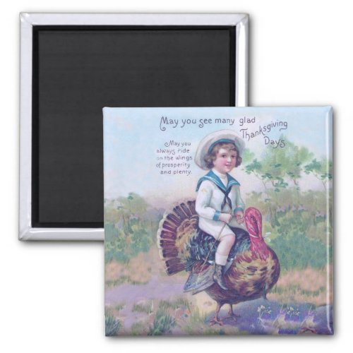 Funny Thanksgiving Turkey Magnet