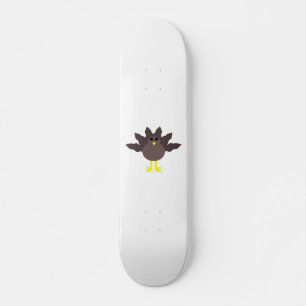 Funny Thanksgiving Turkey Skateboard Deck