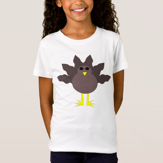 Funny Thanksgiving Turkey T Shirt (Front)
