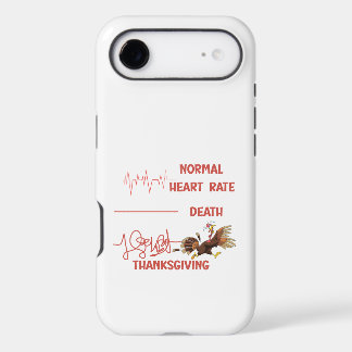 Funny Thanksgiving turkey text. iPhone 17 Air Case