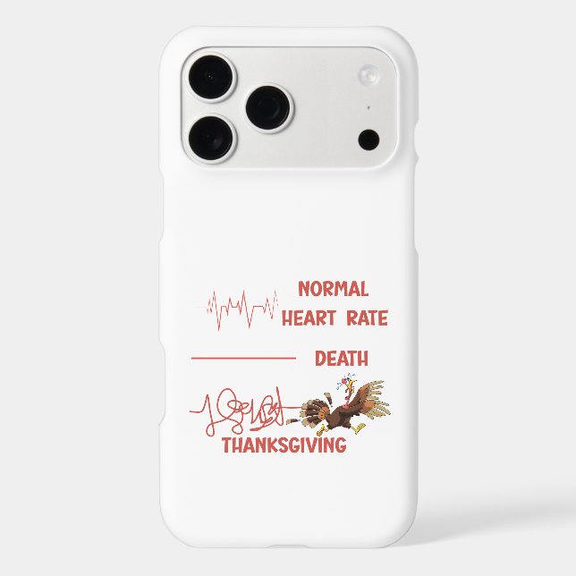 Funny Thanksgiving turkey text. Case-Mate iPhone Case (Back)