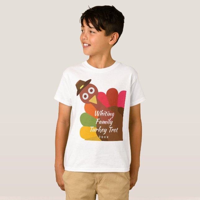 Funny Thanksgiving Turkey Thanksgiving Boys Shirt Funny