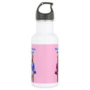 Funny that's what she said text stainless steel water bottle
