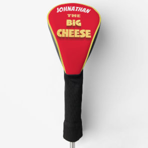 Funny the big cheese boss cartoon golf head cover