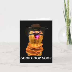 Funny The Burnt Peanut Goop Bungulator Tee Card